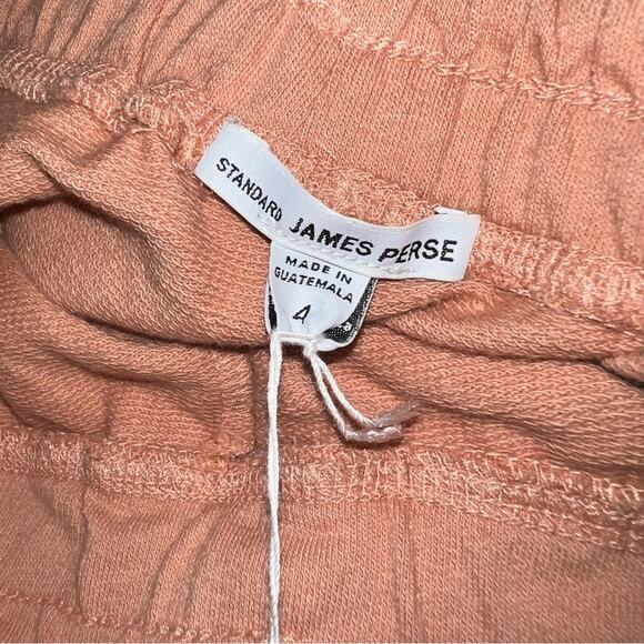 James Perse Drawstring Knit Shorts - Picture 5 of 11